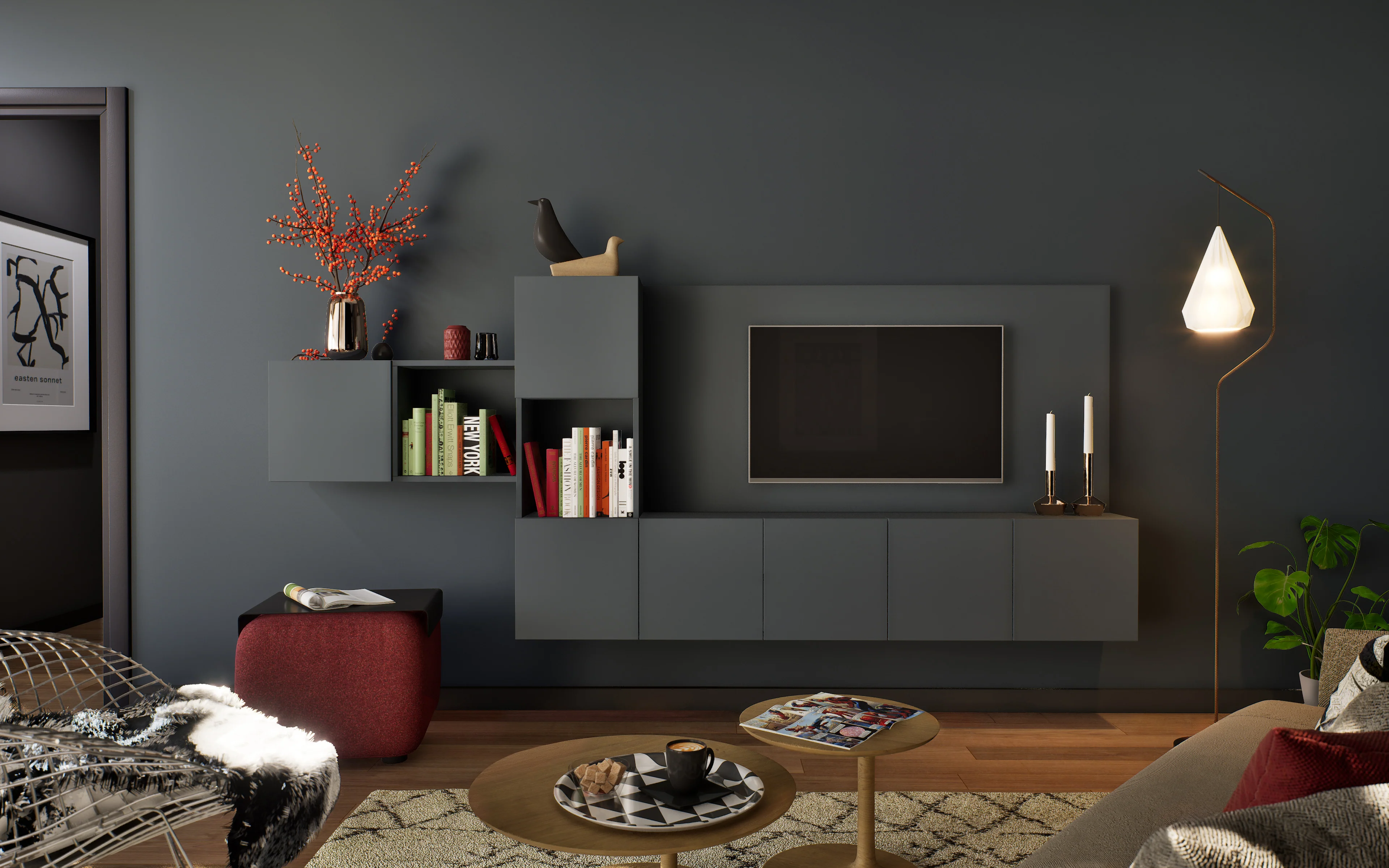 Schmidt Navy - Peinture biosourcée murs et plafonds - Image 3