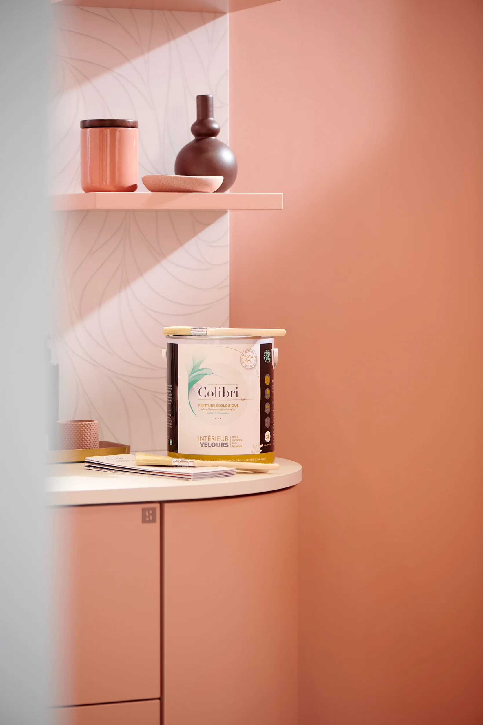 Schmidt Peach - Peinture biosourcée murs et plafonds - Image 6