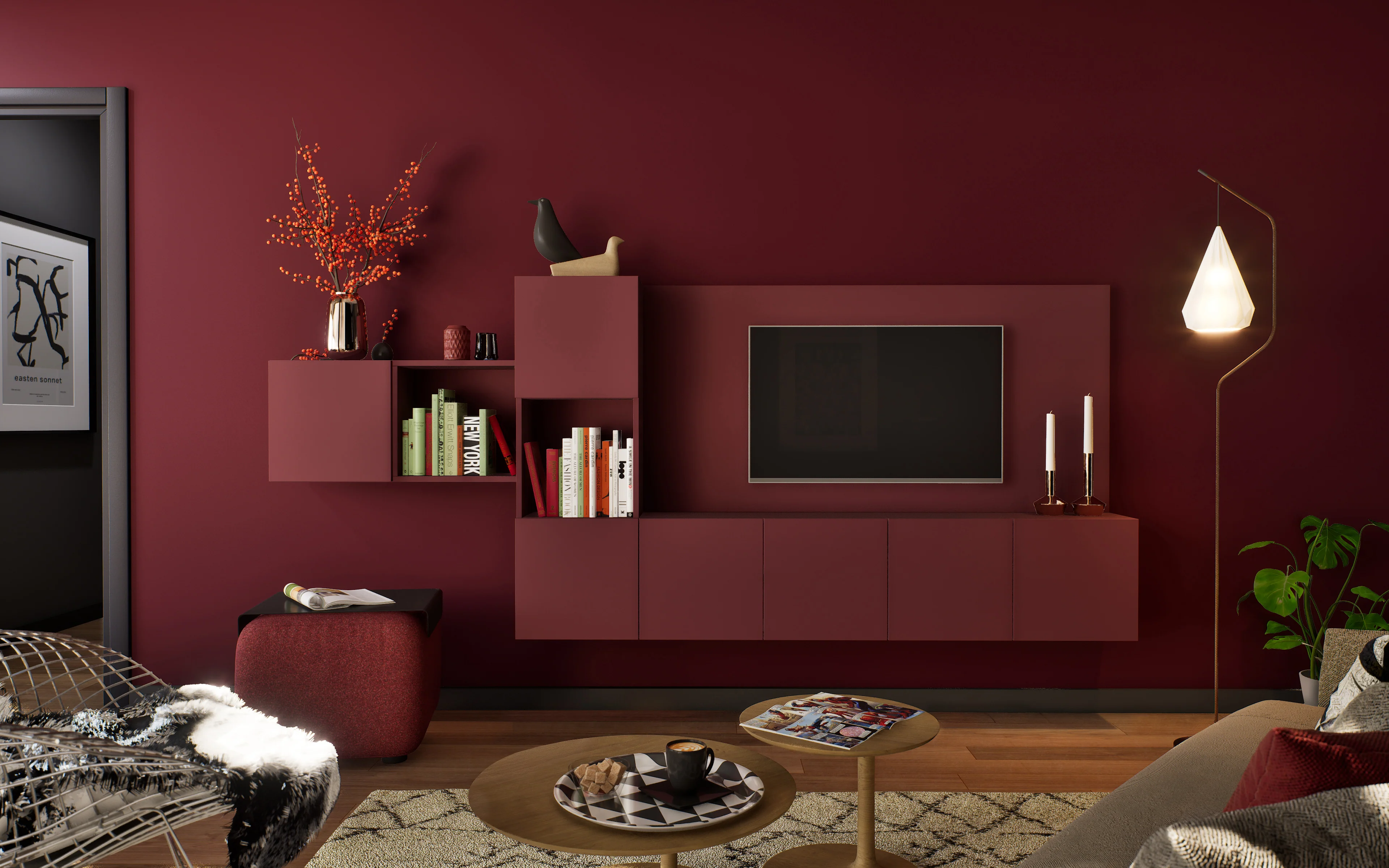 Schmidt Purple - Peinture biosourcée murs et plafonds - Image 3